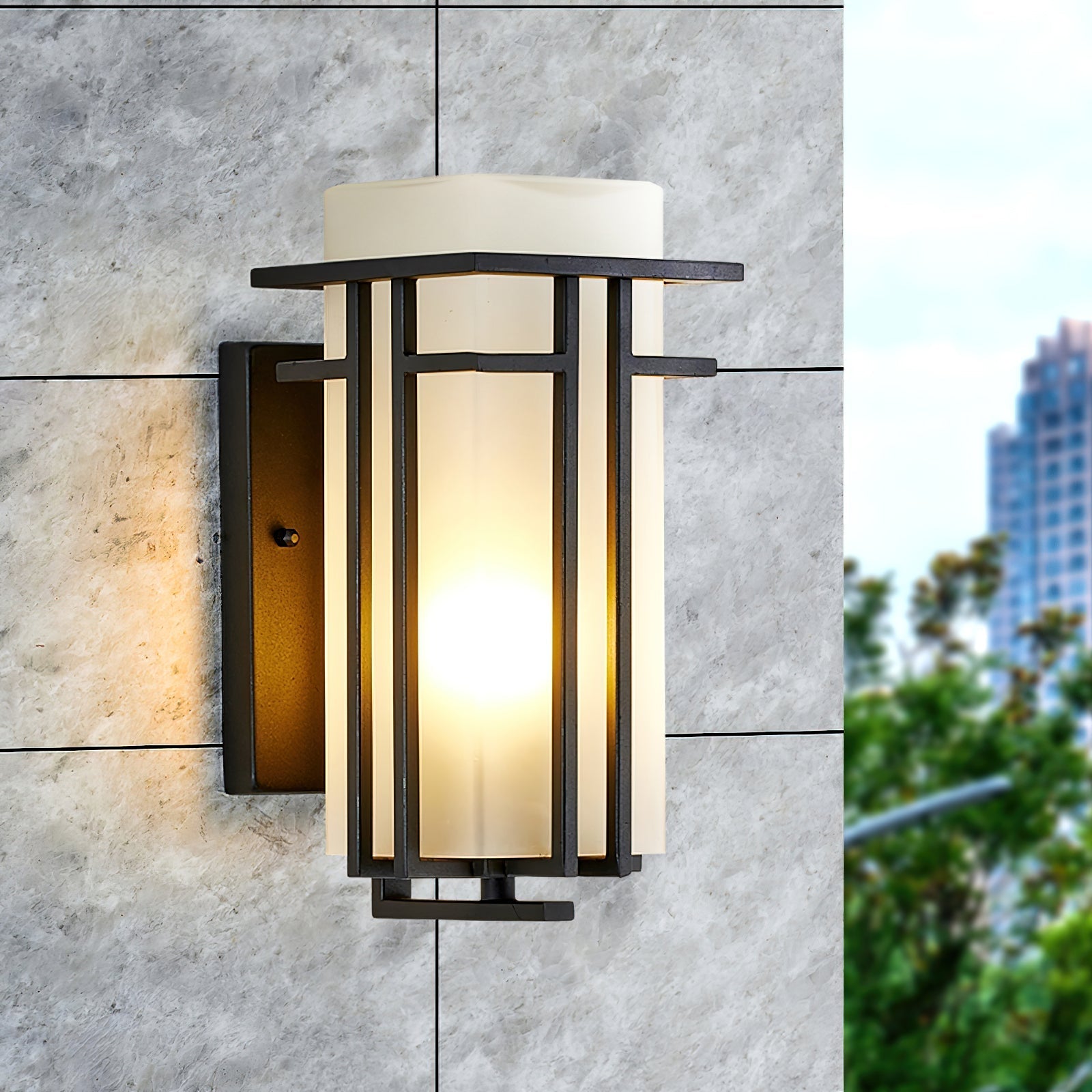 Retro Outdoor Wall LED Light