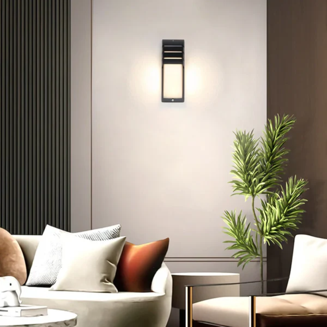 Outdoor Modern LED Wall Light with Motion Sensor