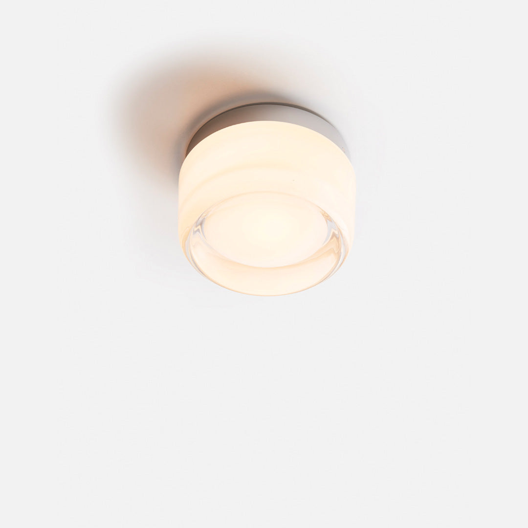 Modern Glass Round Wall Dimple Sconce LED Light