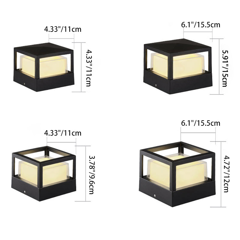 Modern Outdoor Garden LED Wall Light