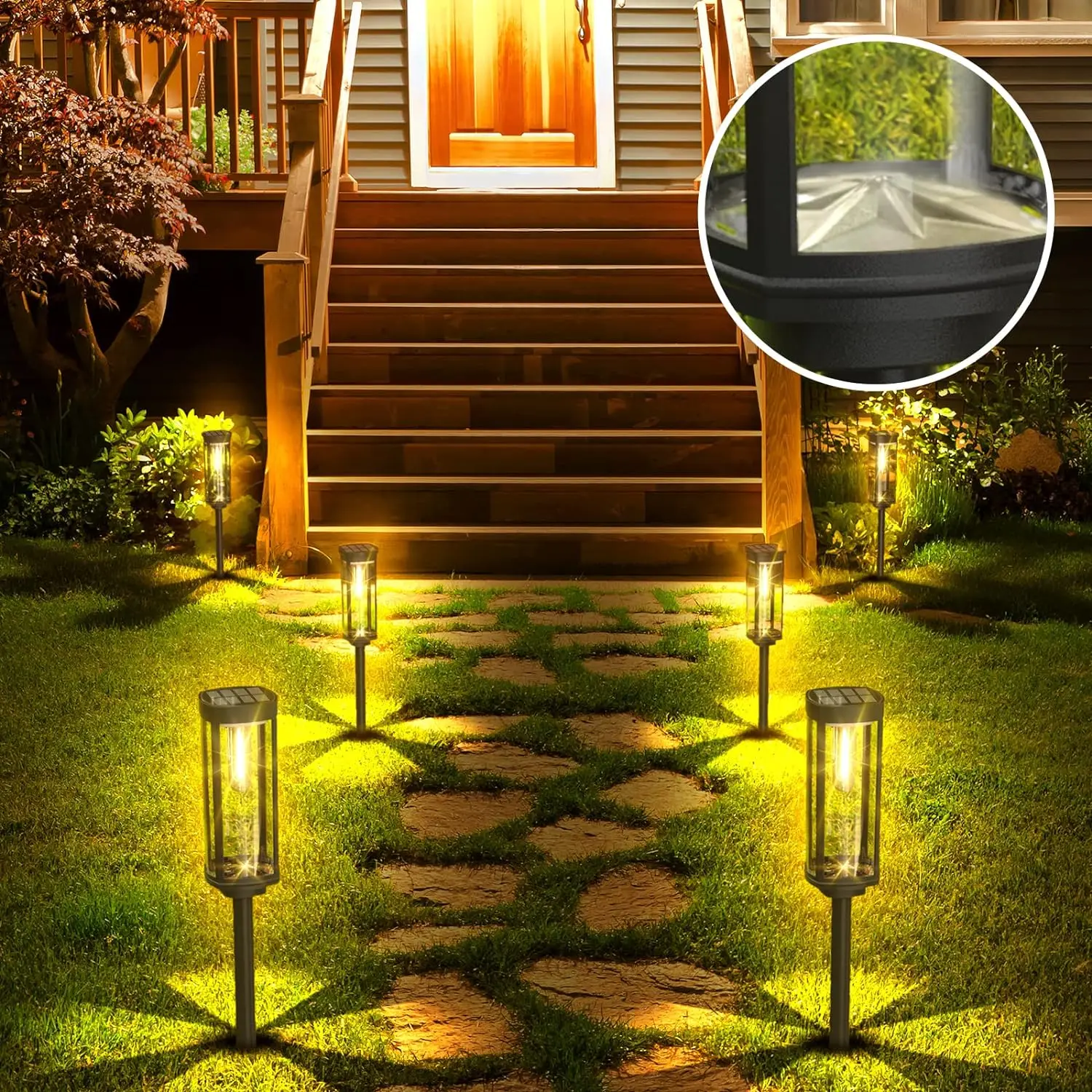 Modern Outdoor Solar Lanterns for Garden