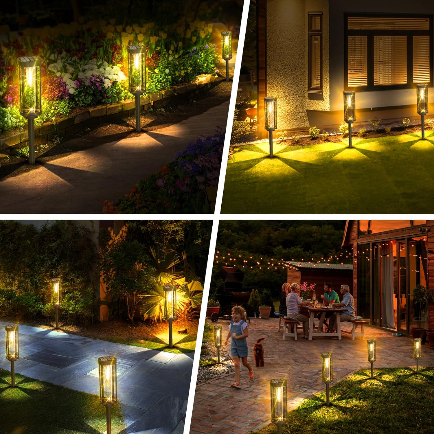 Modern Outdoor Solar Lanterns for Garden