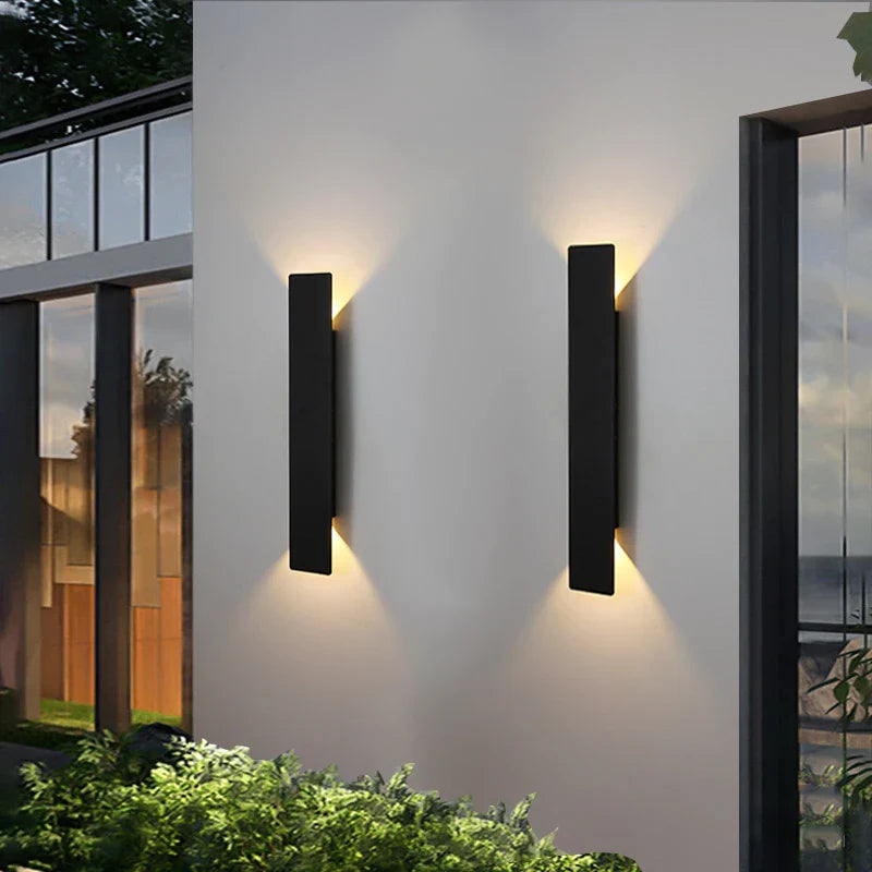 Modern Outdoor Wall LED Light