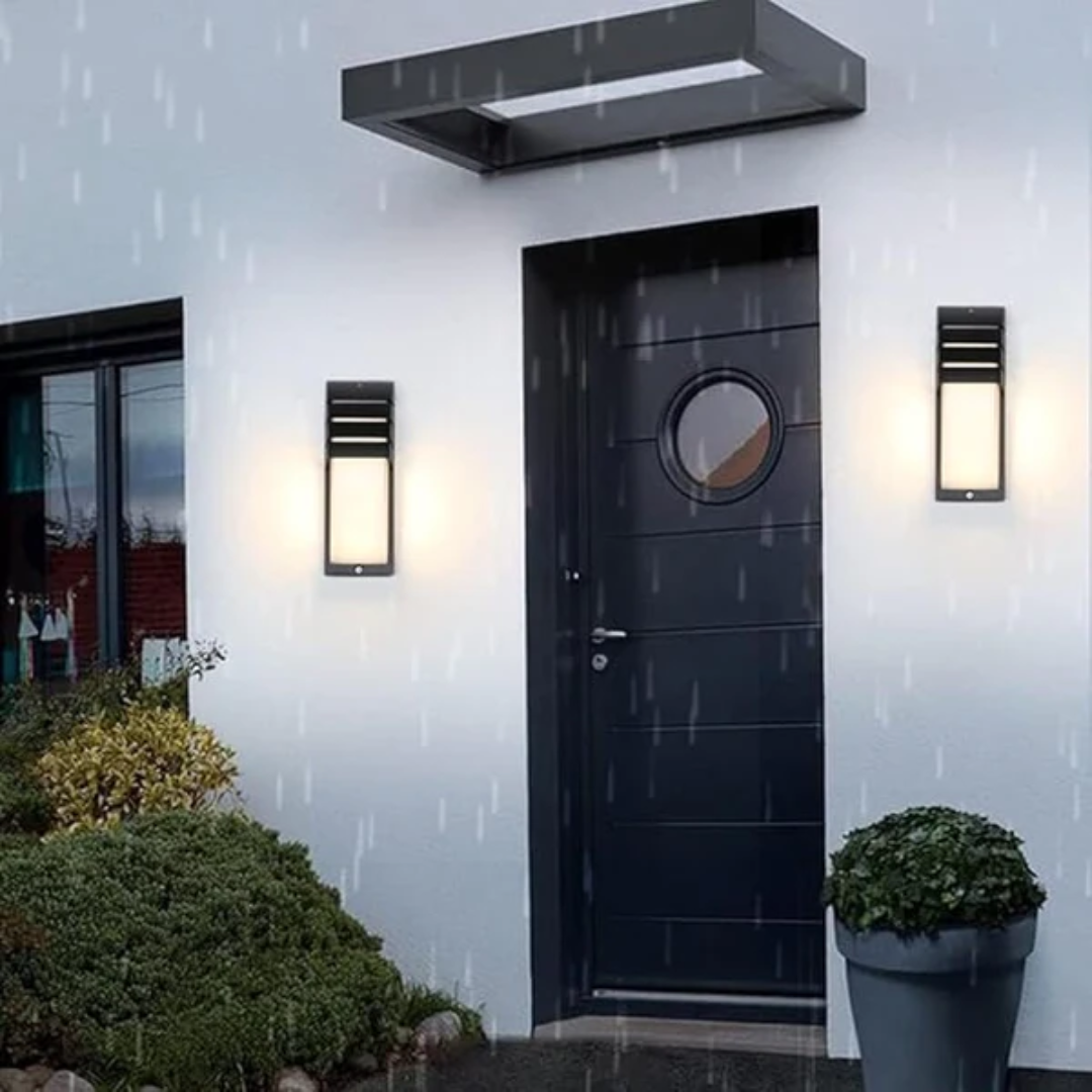 Outdoor Modern LED Wall Light with Motion Sensor