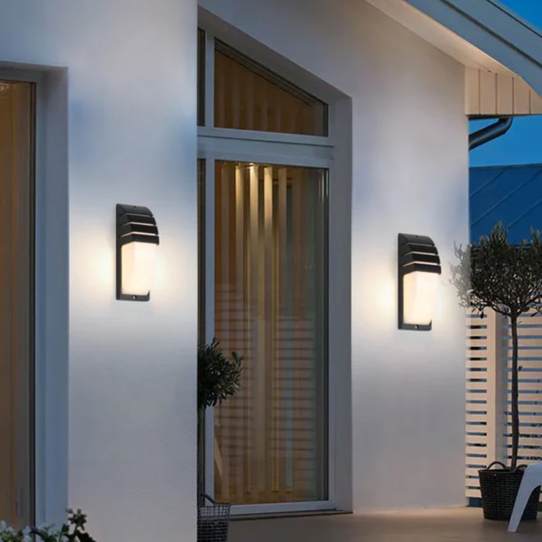 Outdoor Modern LED Wall Light with Motion Sensor